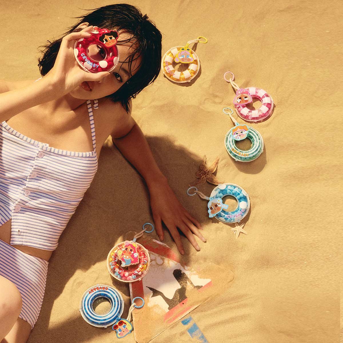 CRYBABY Vacation Mode On Series-Pendant Blind Box - POP MART Official