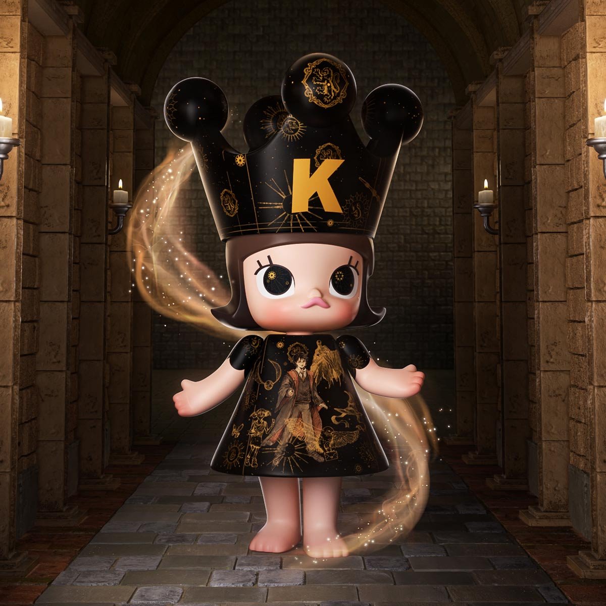 MEGA ROYAL MOLLY 1000% Harry Potter - POP MART Official