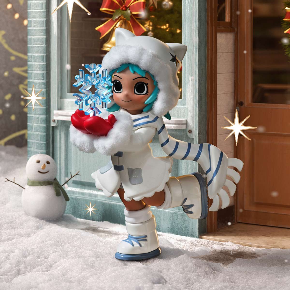 Lil Peach Riot Holiday Mixtape Series Figures - POP MART Official