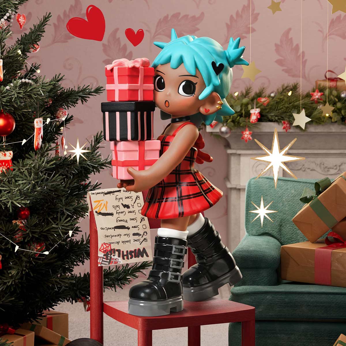 Lil Peach Riot Holiday Mixtape Series Figures | POP MART Official
