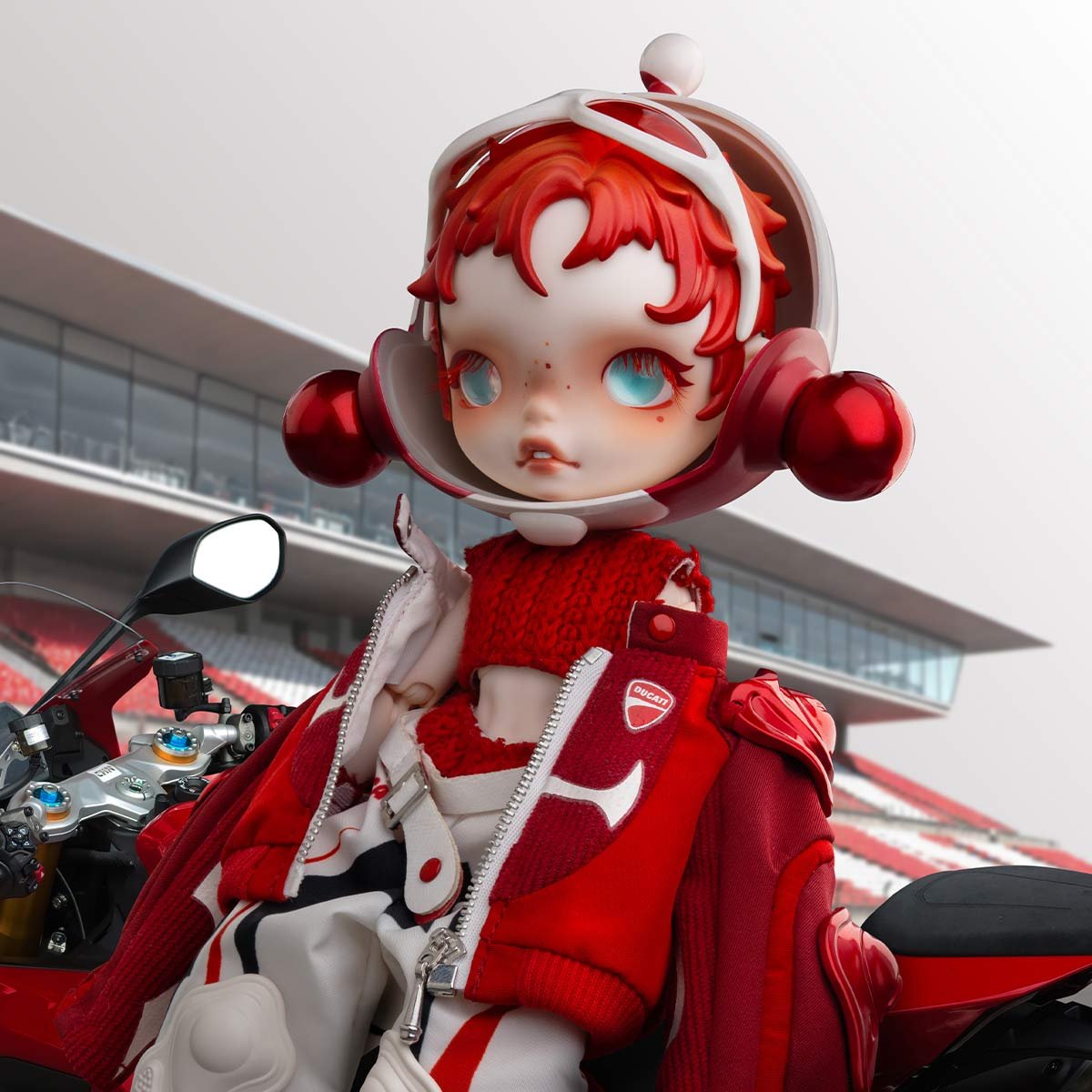 SKULLPANDA × DUCATI 1/6 Action Figure | POP MART Official