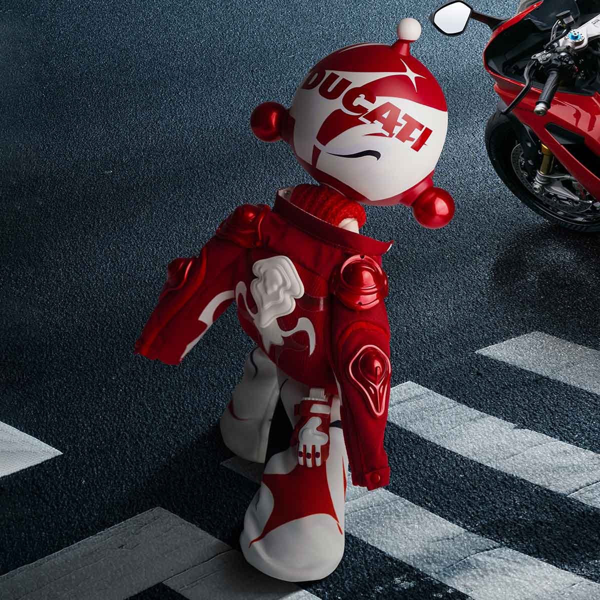 SKULLPANDA × DUCATI 1/6 Action Figure | POP MART Official