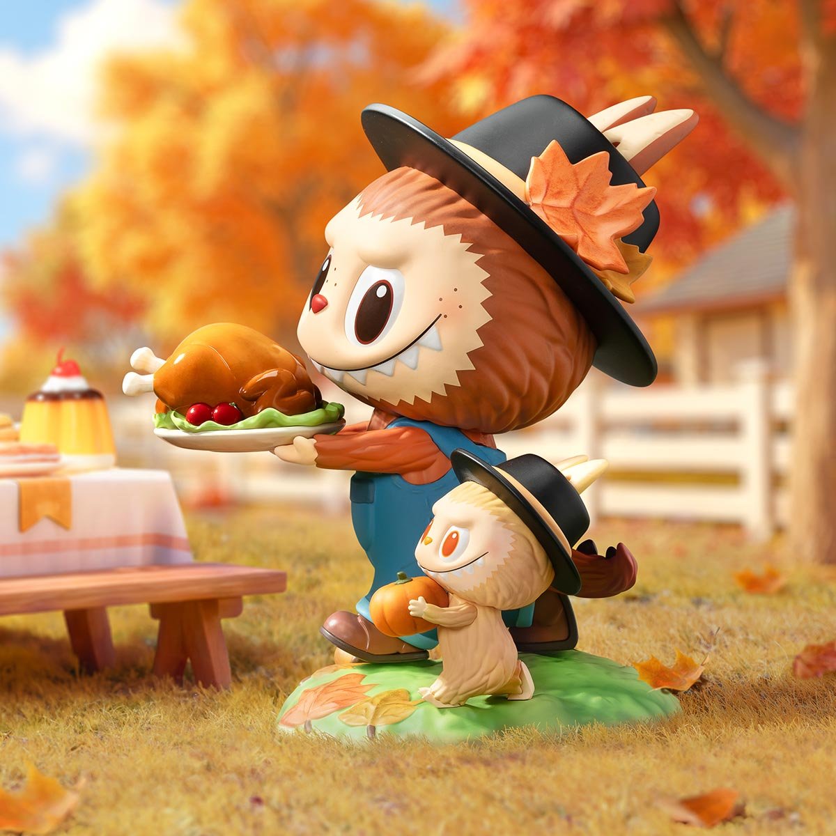 【新品未開封】THE MONSTERS Thanksgiving ラブブ　ジモモ THE MONSTERS Thanksgiving Figurine | POP MART Official