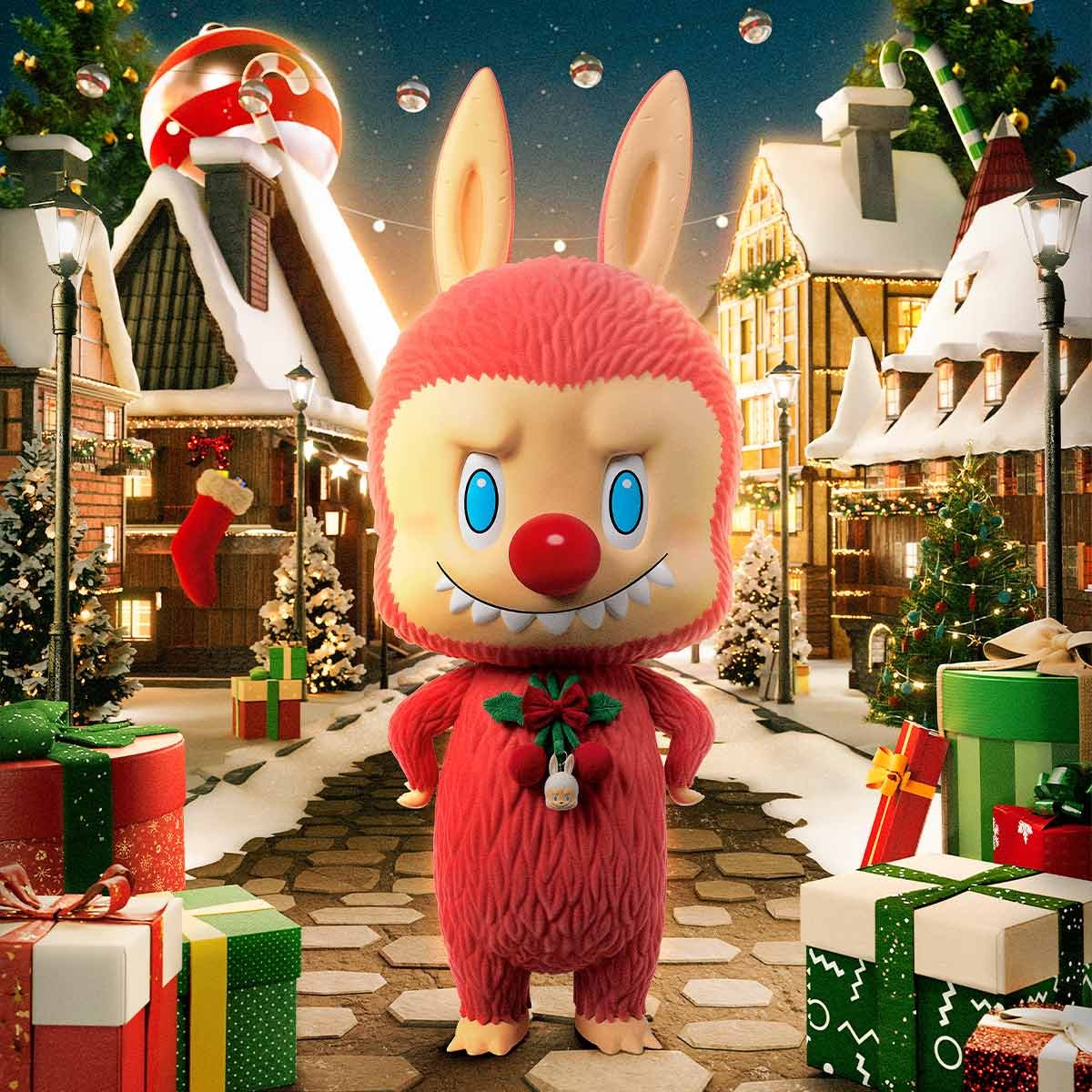 MEGA LABUBU TEC 1000％ Winter Holiday MEGA LABUBU TEC 1000% Winter Holiday | POP MART Official