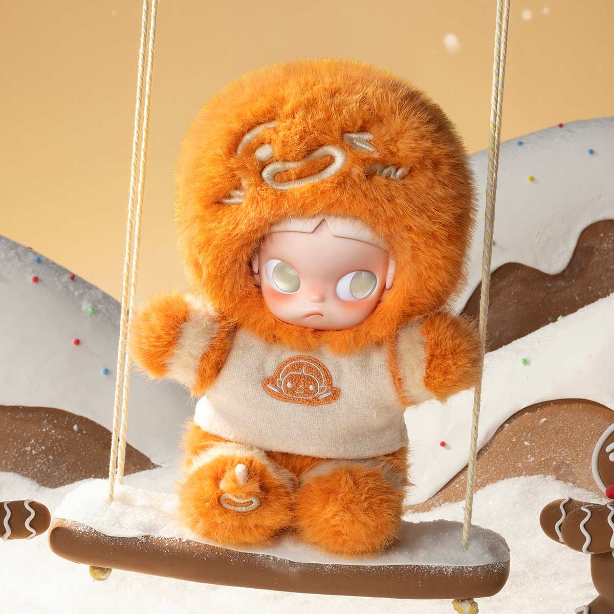 Zsiga Gingerbread Man 1/8 Action Figure - POP MART Official