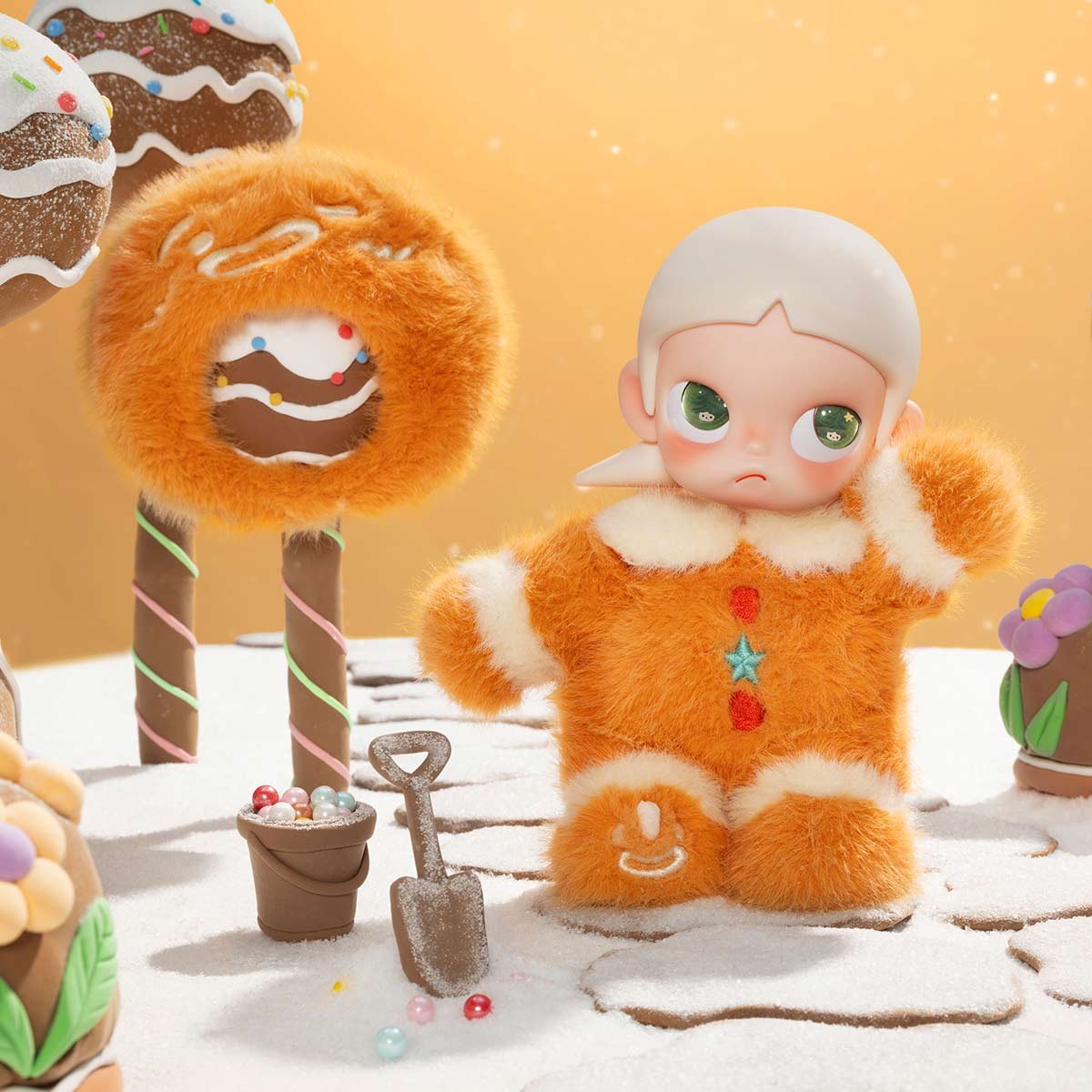Zsiga Gingerbread Man 1/8 Action Figure - POP MART Official
