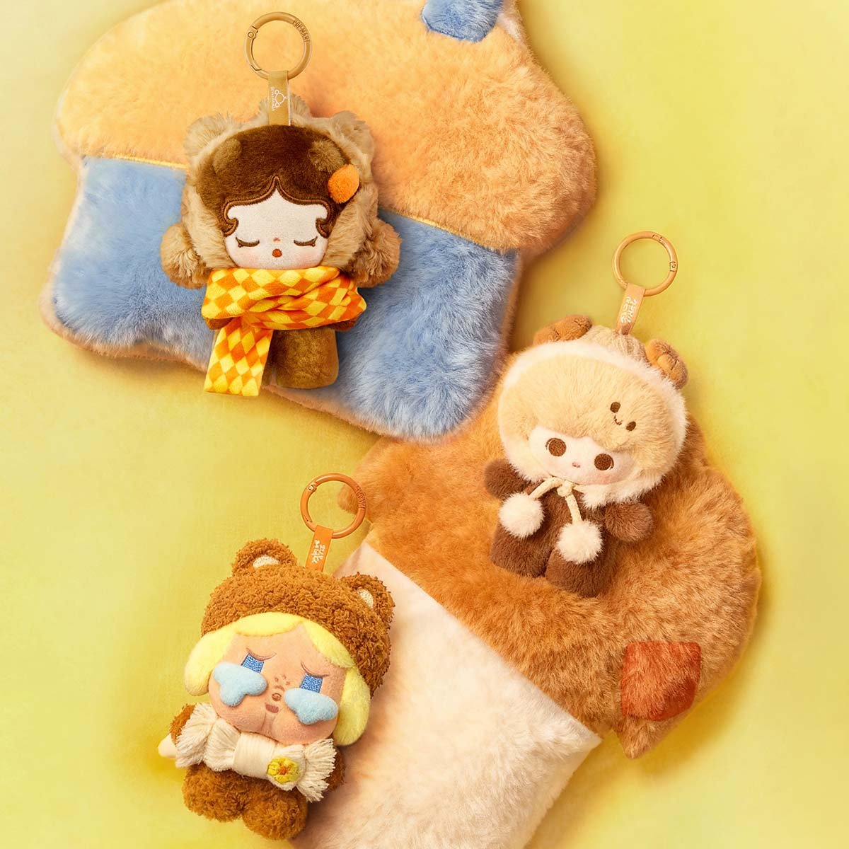 POP BEAN Fluffy & Cozy Series-Plush Pendant Blind Box - POP MART