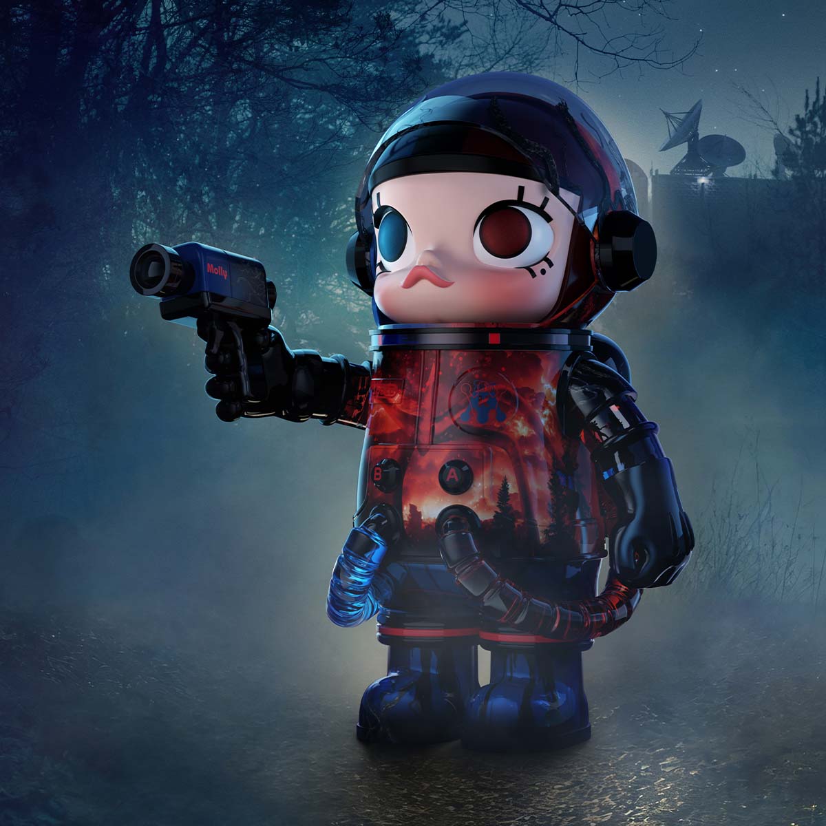 MEGA SPACE MOLLY 1000% Stranger Things - POP MART Official