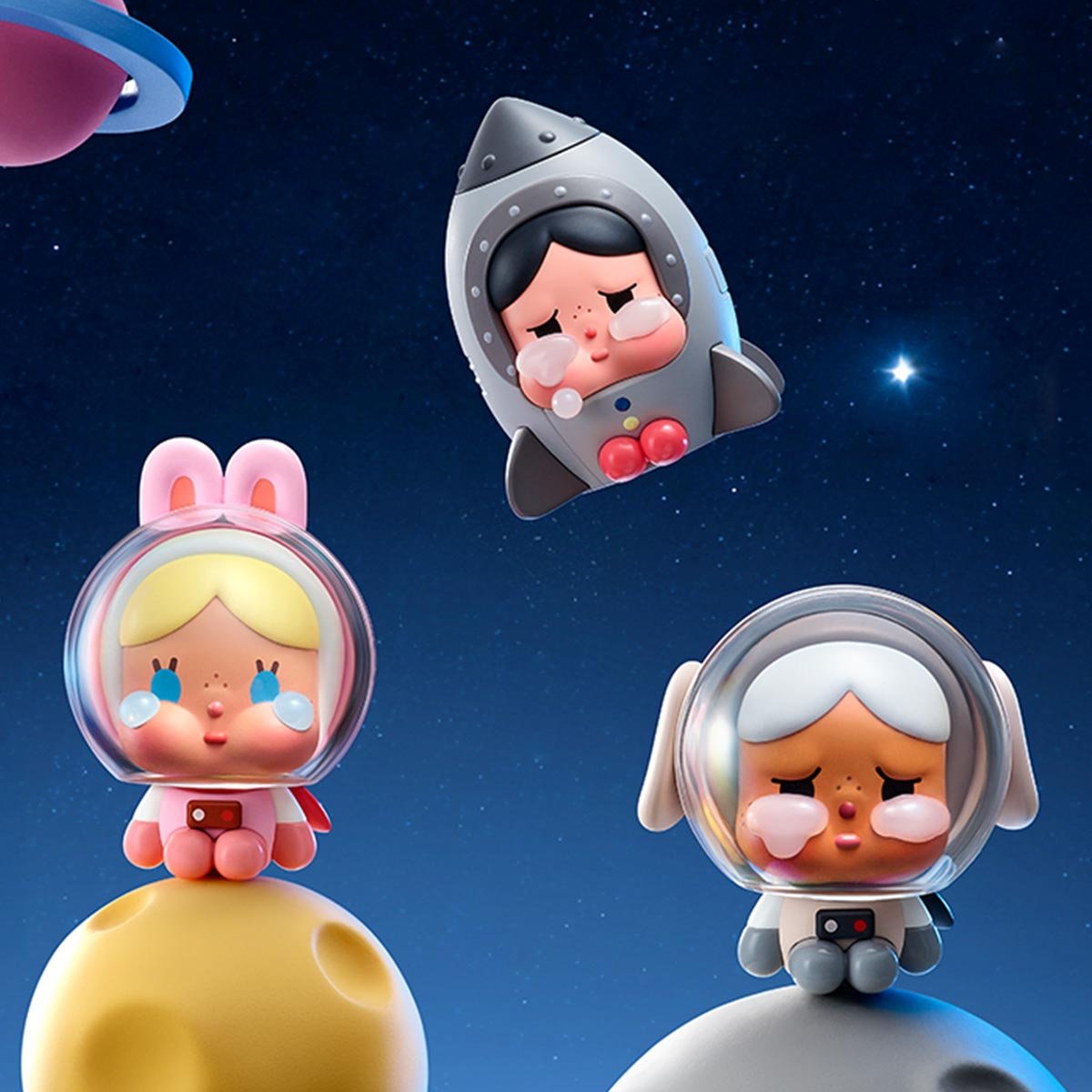 CRYBABY CRYING TO THE MOON-SITTING SERIES FIGURES | POP MART Official