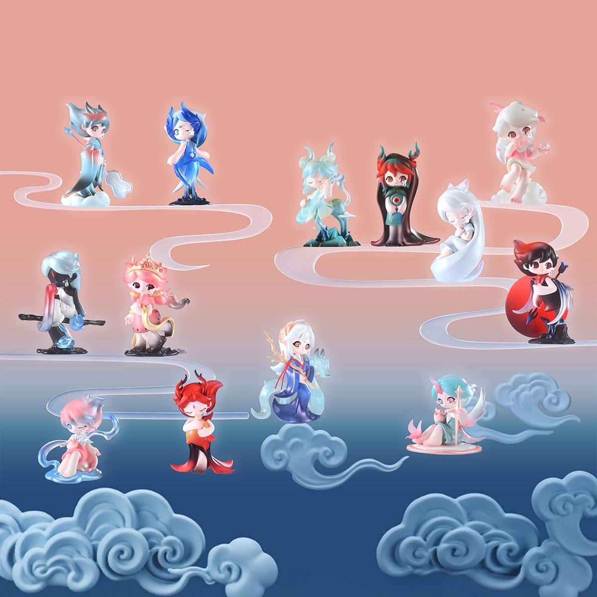AZURA Ethereal Realm: Mythical Beasts Series Figures | POP MART
