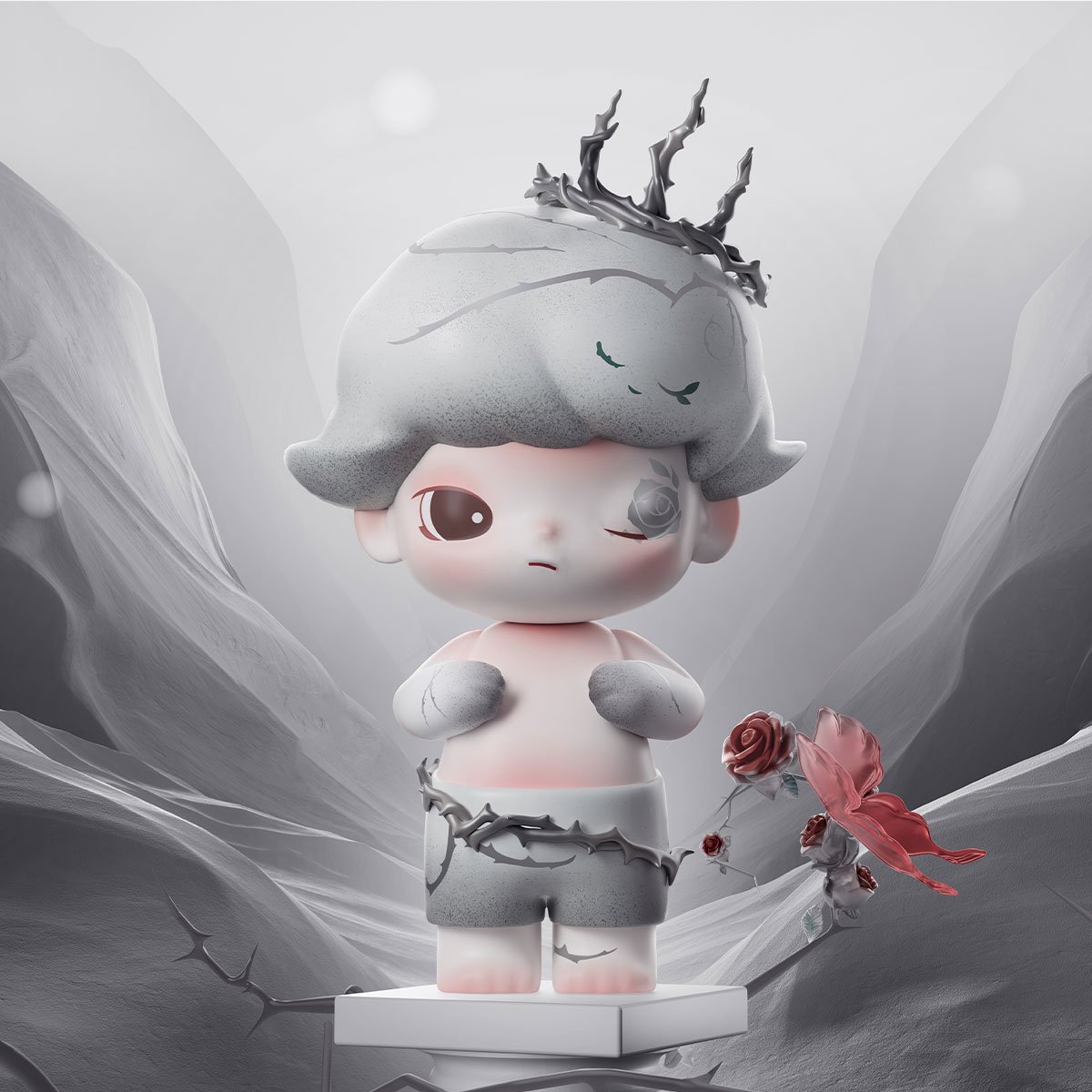 MEGA JUST DIMOO 400% Thorns - POP MART Official