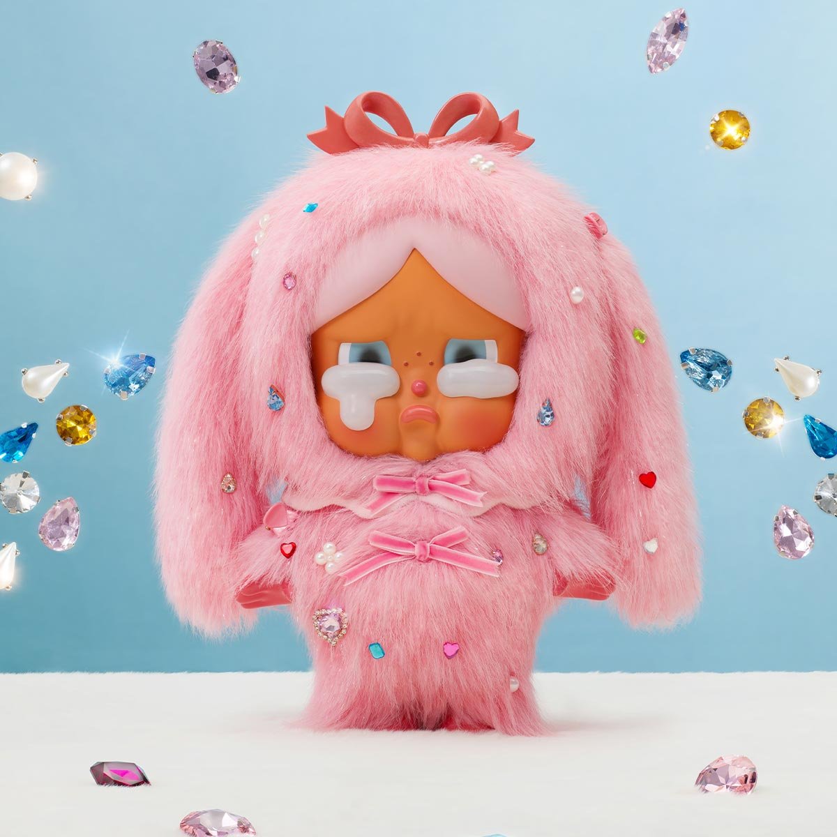 【海外限定】 MEGA crybaby 400% crying in pink MEGA CRYBABY 400% Crying in Pink - POP MART Official