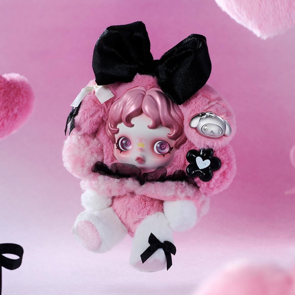 SKULLPANDA × MY MELODY Plush - POP MART Official