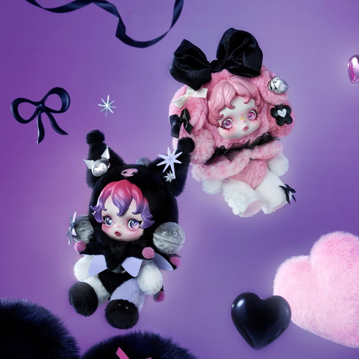 SKULLPANDA × MY MELODY Plush - POP MART Official