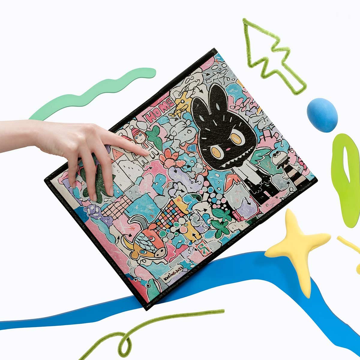 THE MONSTERS 10th Anniversary Series Laptop Bag - POP MART Official