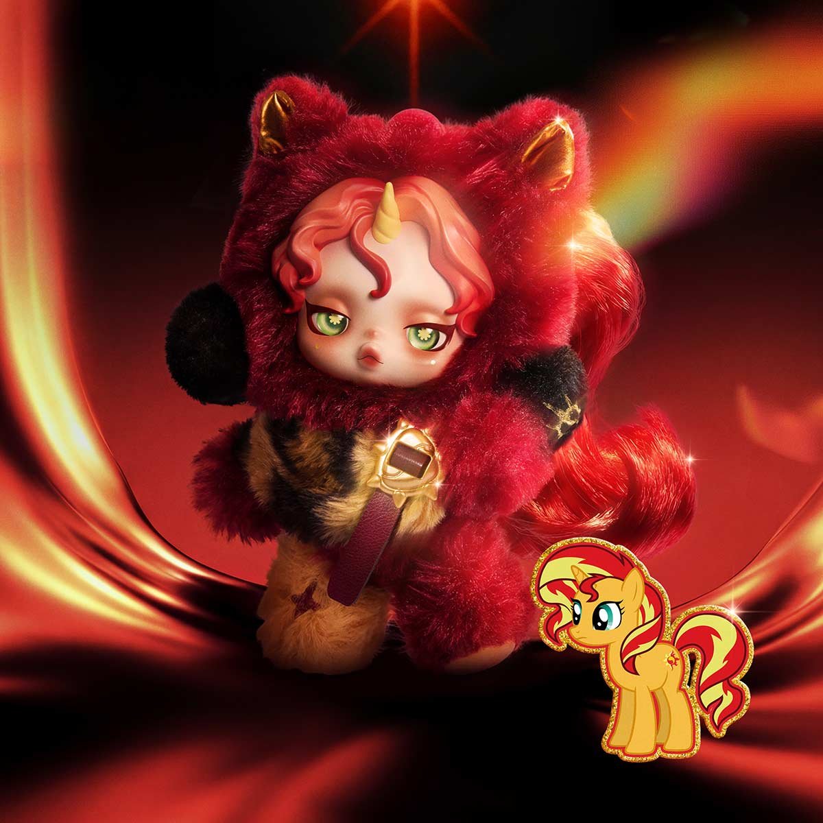 SKULLPANDA x My Little Pony Series Plush Doll Pendant | POP MART