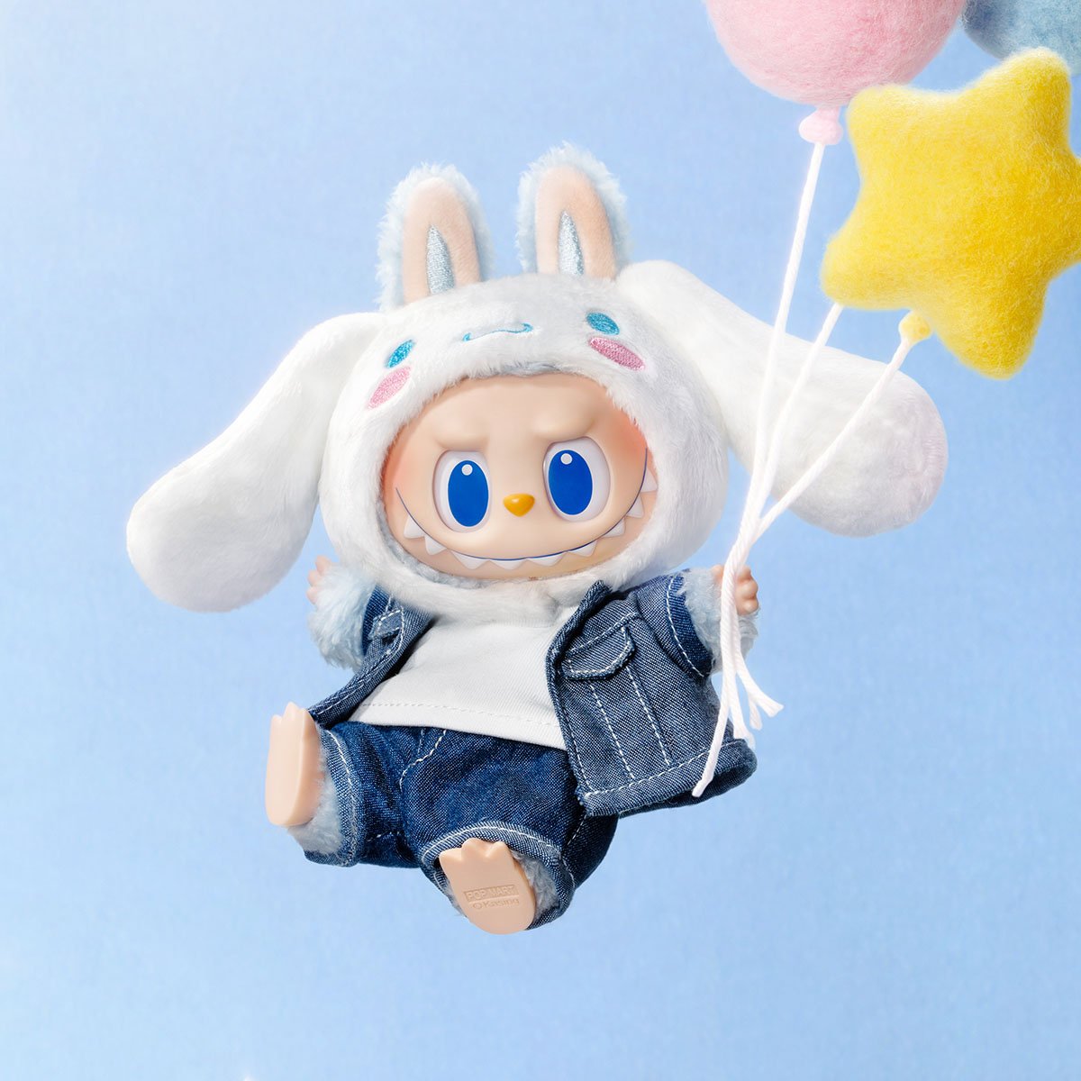 THE MONSTERS × Hello Kitty and Friends Series-Vinyl Plush Pendant