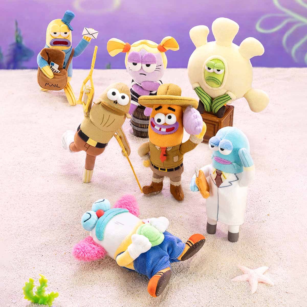 Residents of Bikini Bottom-Whimsical Plush Part2 | POP MART Official