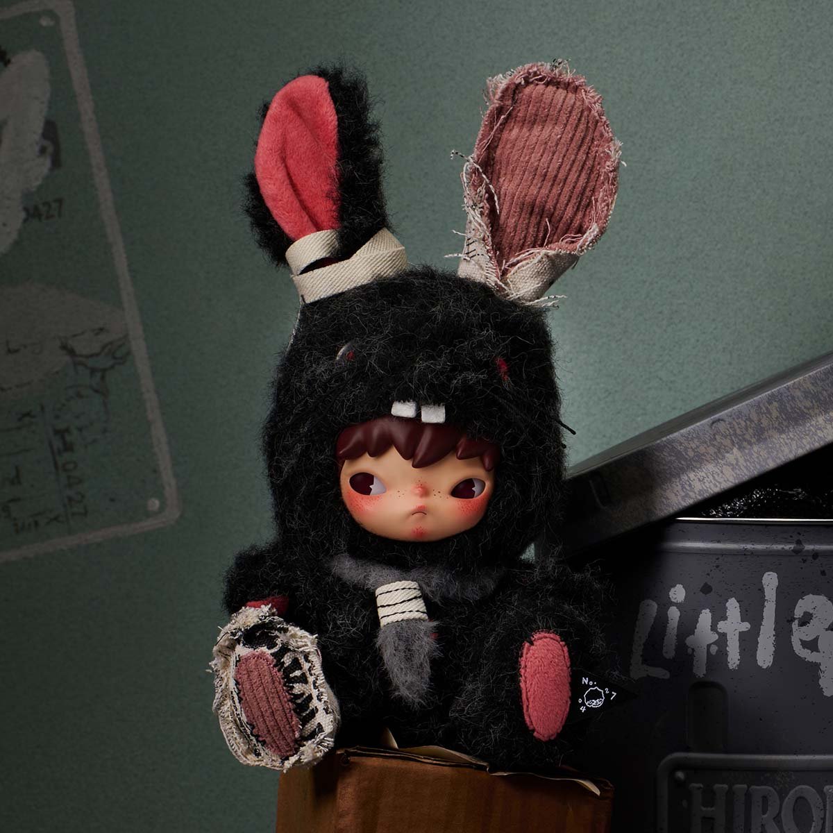 Hirono Little Hare Plush Doll Pendant | POP MART Official