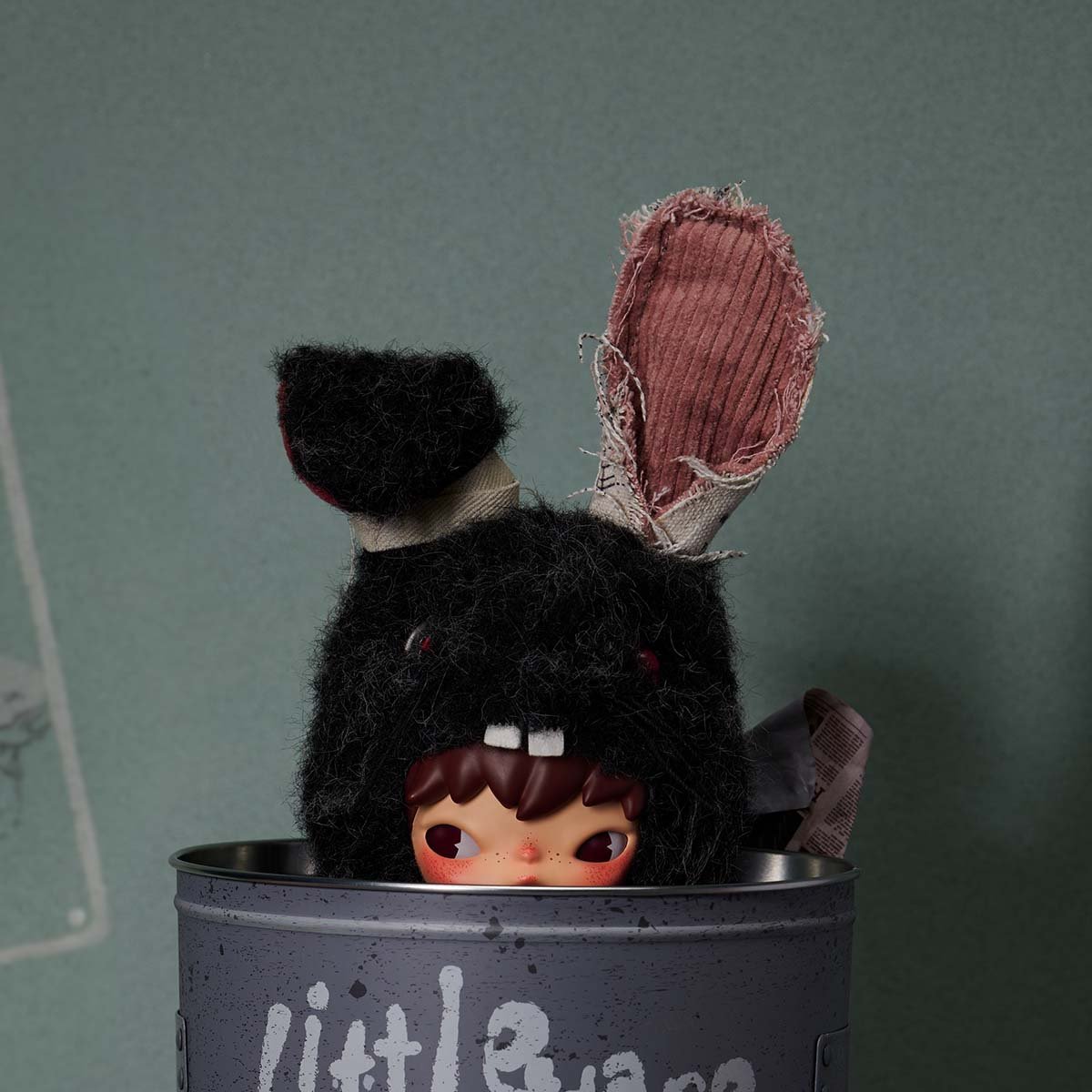 Hirono Little Hare Plush Doll Pendant - POP MART Official