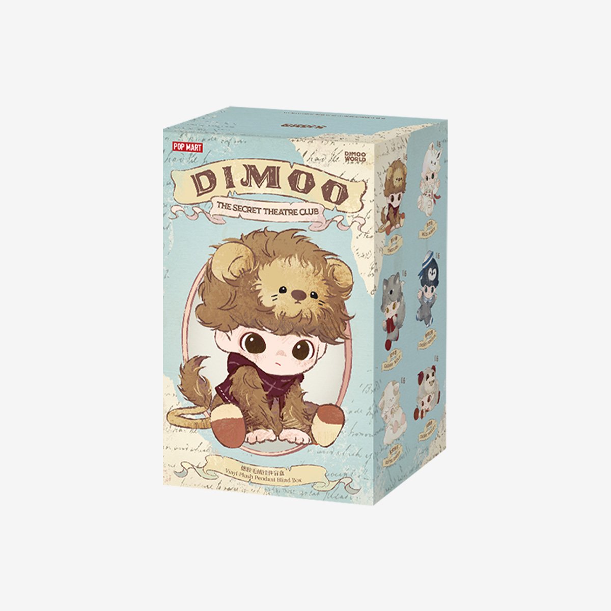 DIMOO The Secret Theatre Club 【シークレット】 DIMOO The Secret Theatre Club Series-Vinyl Plush Pendant Blind Box