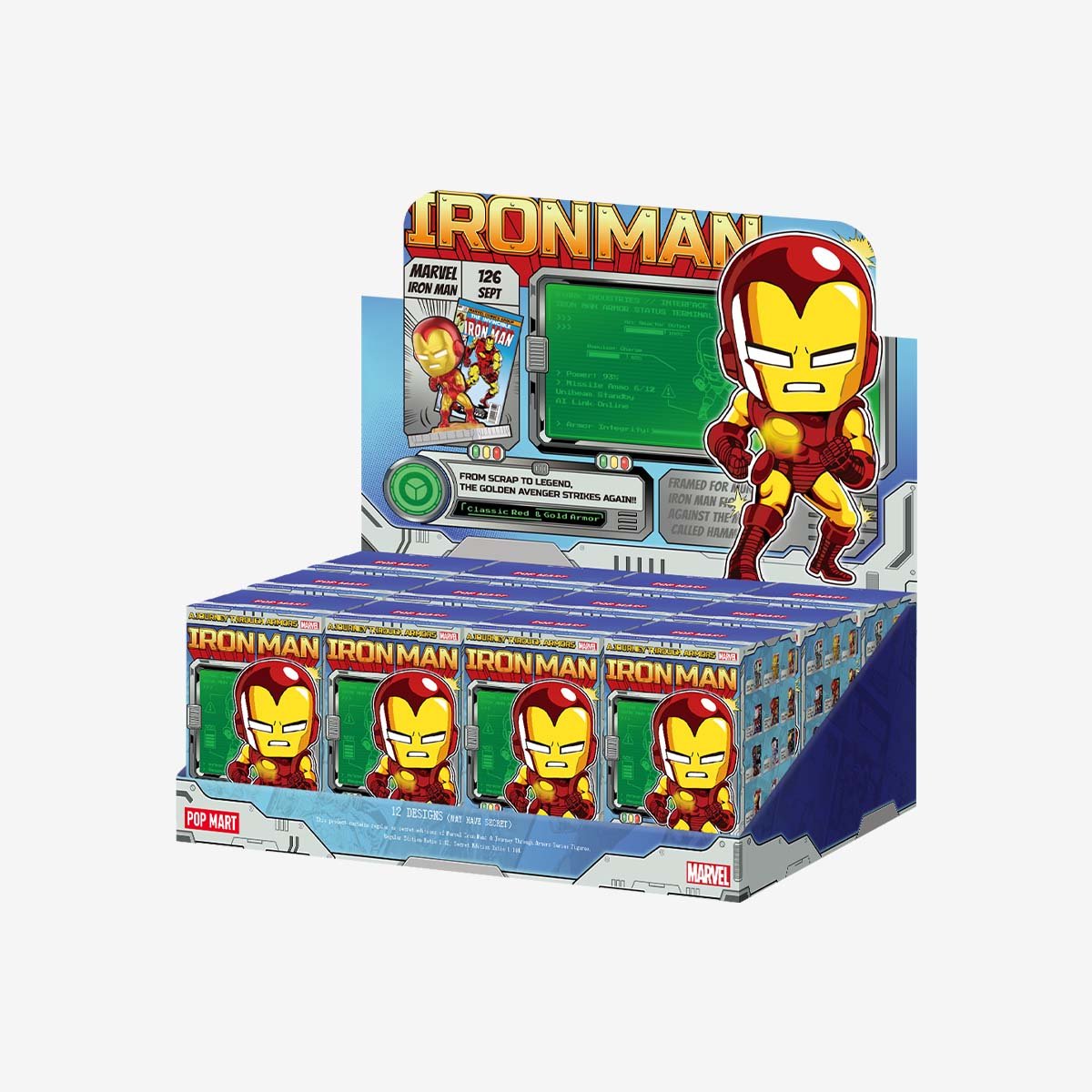 Marvel Iron Man: A Journey Through Armors Series Figures | POP