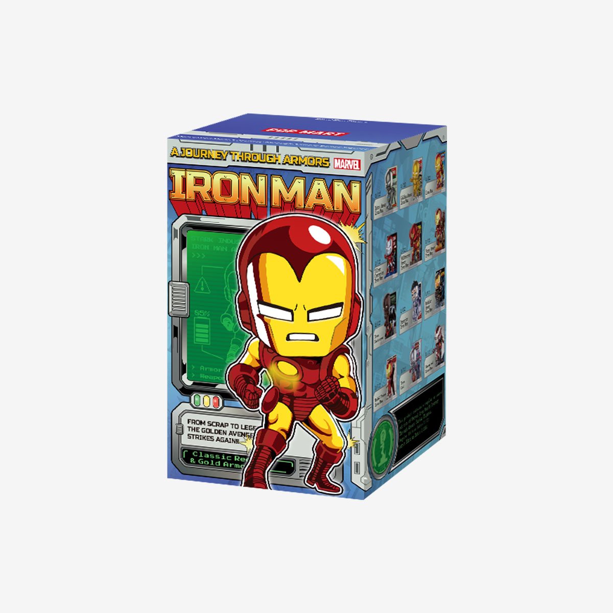 POP MART Marvel Iron Man フィギュア　シークレット Marvel Iron Man: A Journey Through Armors Series Figures | POP