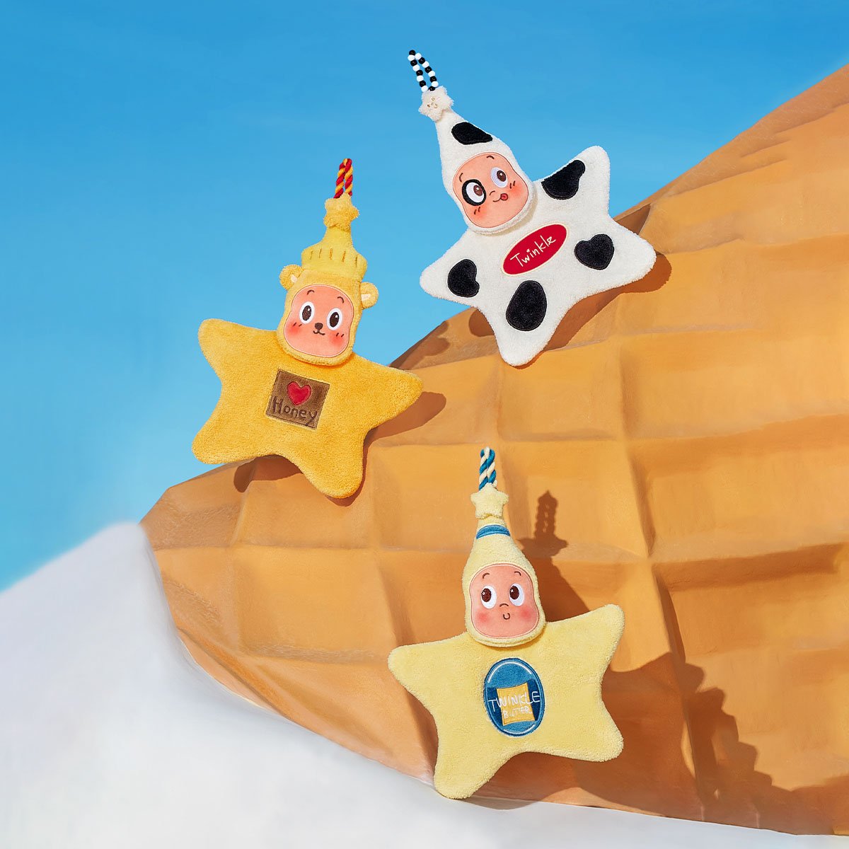 Twinkle Twinkle MOON GELATO Series-Hand Towel Blind Box - POP MART