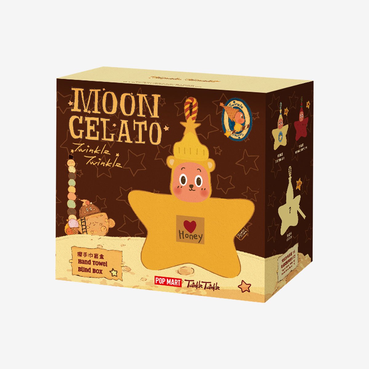 Twinkle Twinkle MOON GELATO Series-Hand Towel Blind Box - POP MART