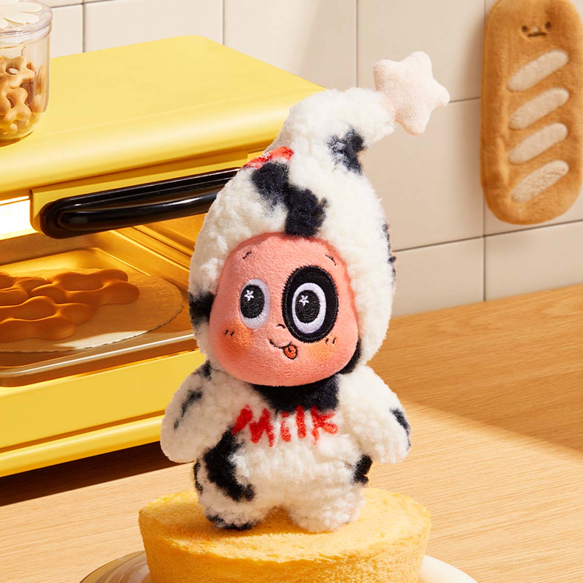 Twinkle Twinkle MOON GELATO Series-Milk Pudding Plush Blister Pack