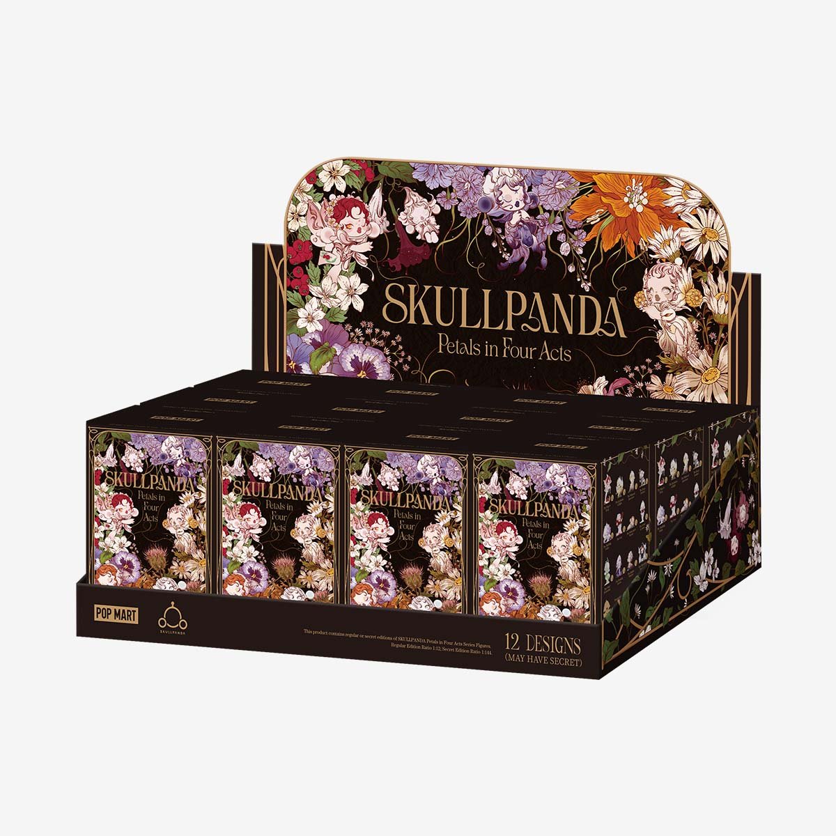 SKULLPANDA Petals in Four Acts Series Figures - POP MART Official
