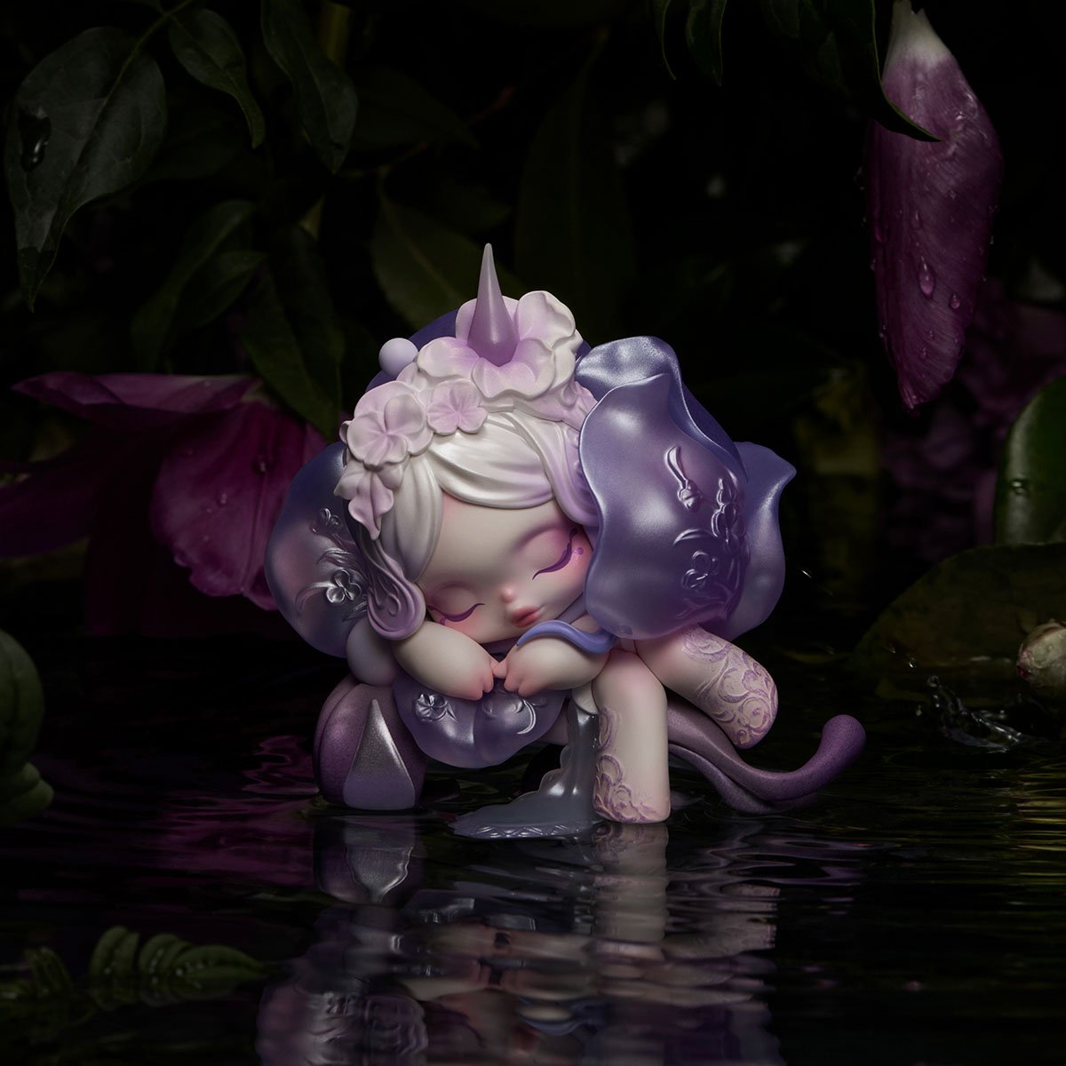 SKULLPANDA Petals in Four Acts Series Figures - POP MART Official