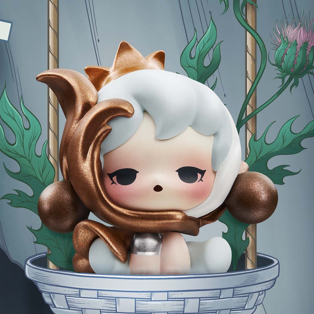 POP BEAN SKULLPANDA Petals in Four Acts Series - POP MART Official