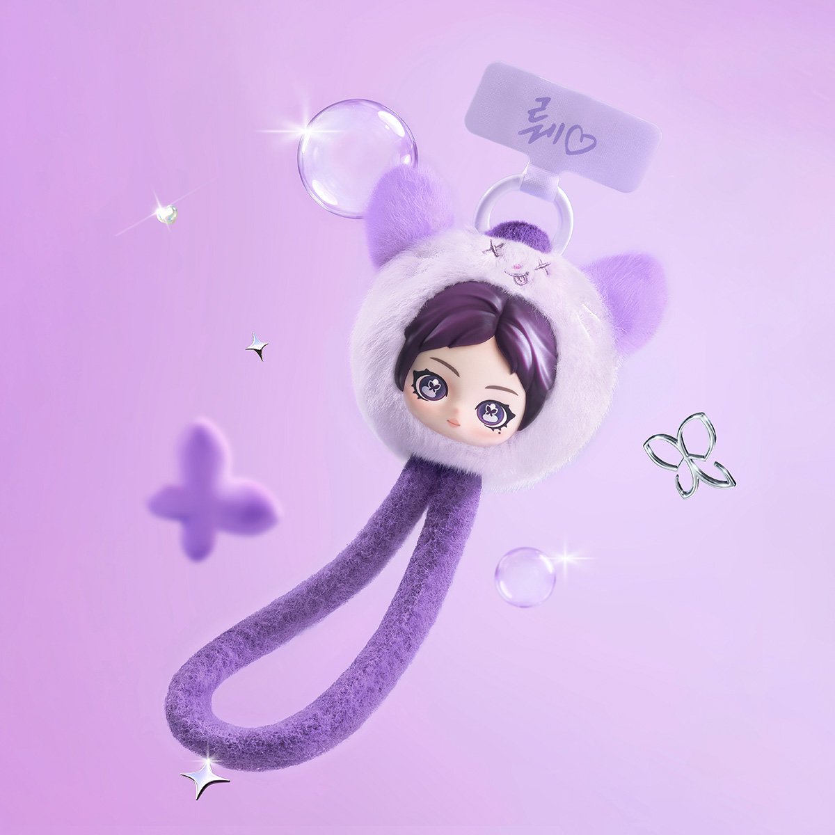 aespa Fluffy Club Series Phone Lanyard - POP MART Official