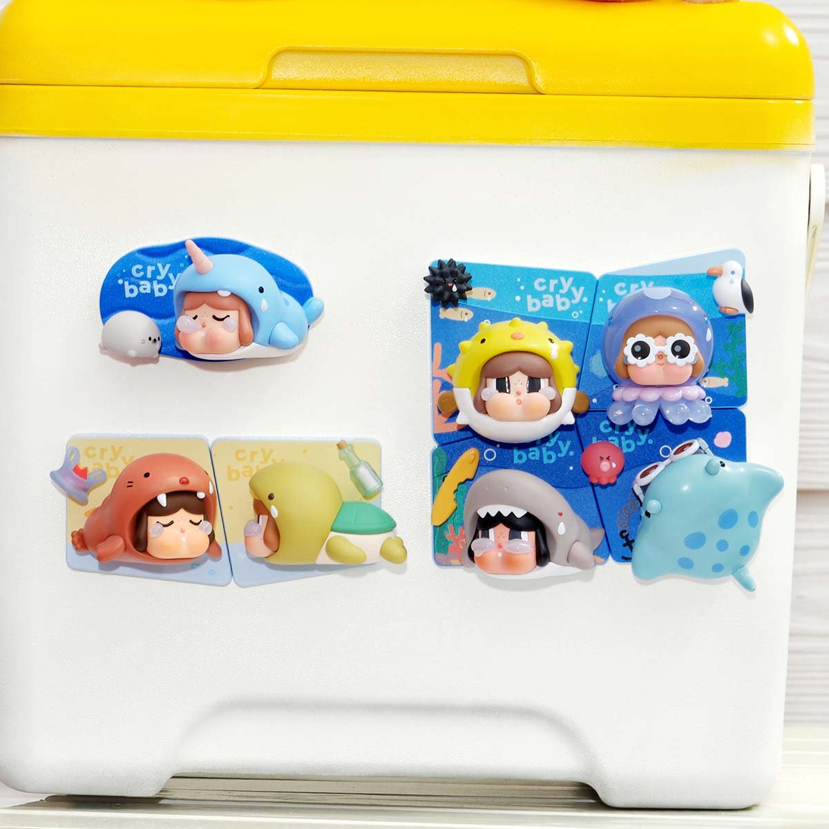 CRYBABY Cry Me an Ocean Series Fridge Magnet - POP MART Official