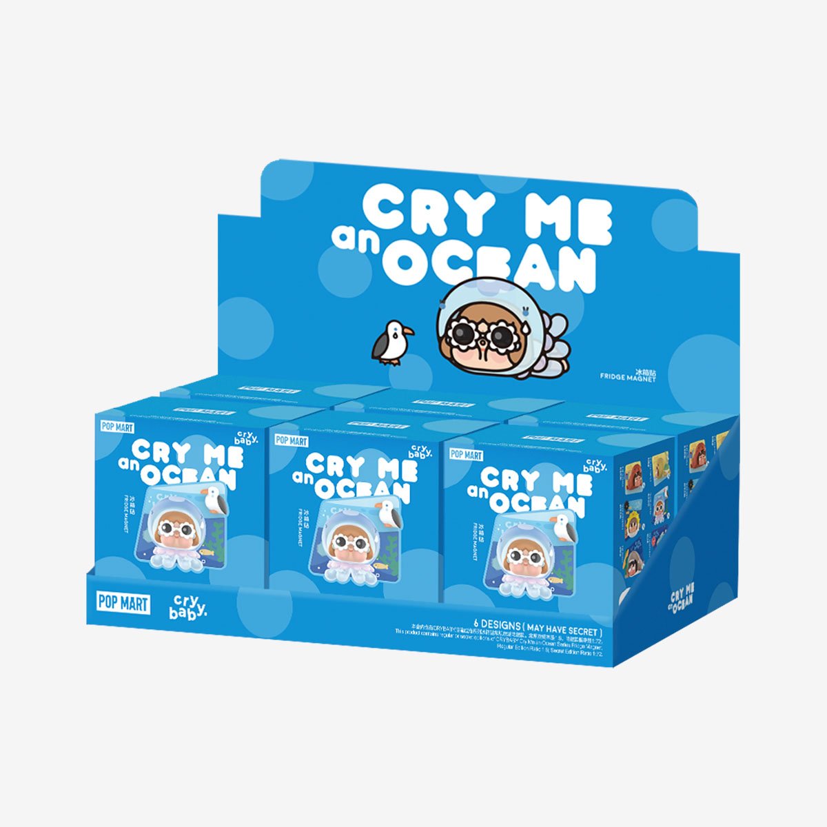 CRYBABY Cry Me an Ocean Series Fridge Magnet - POP MART Official