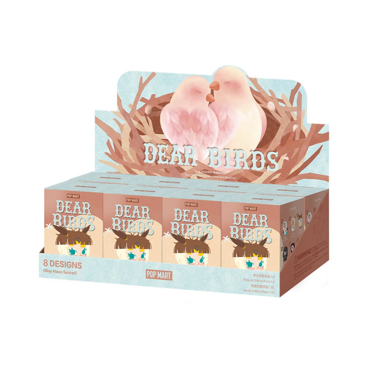 Dear Birds Series-Plush Pendant Blind Box - POP MART Official