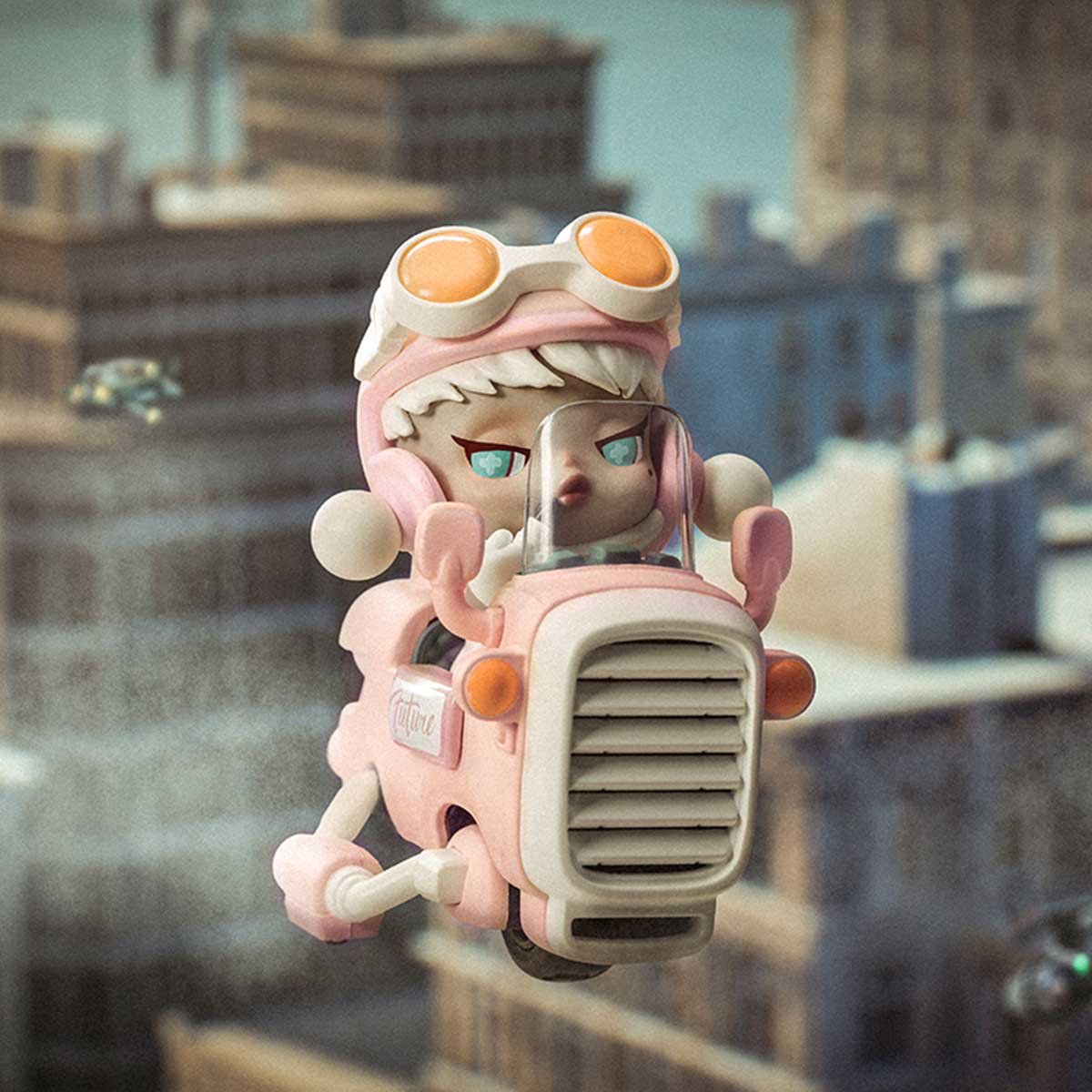 SKULLPANDA Laid Back Tomorrow Series | POP MART Official