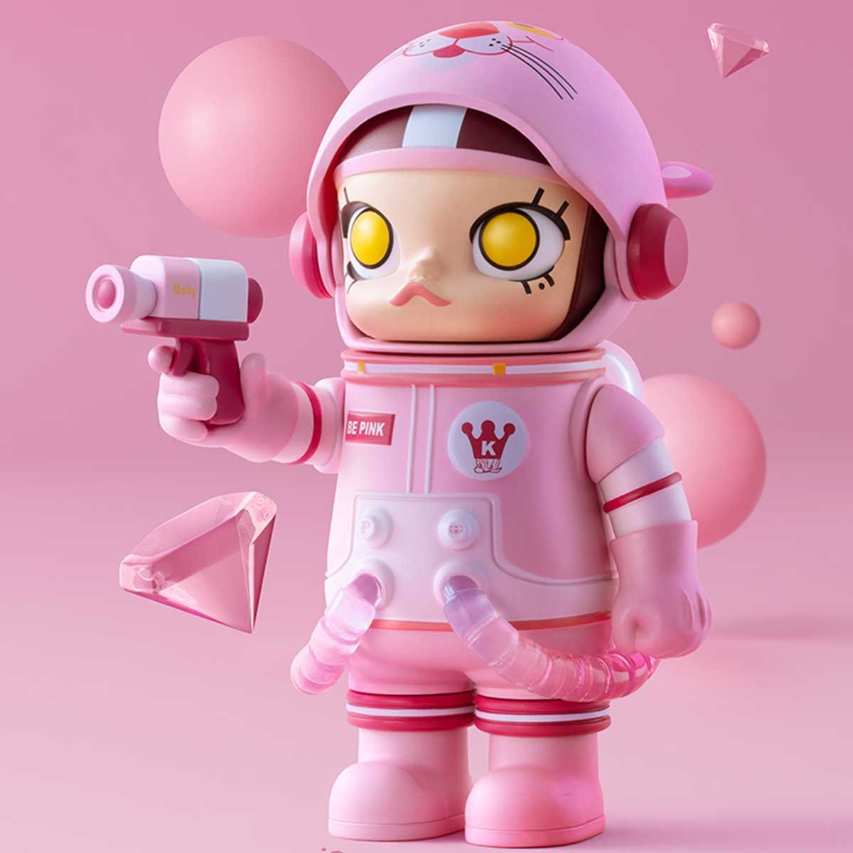 その他 POPMART  Molly 100% Pink MEGA SPACE MOLLY 100% Series 2- B | POP MART Official