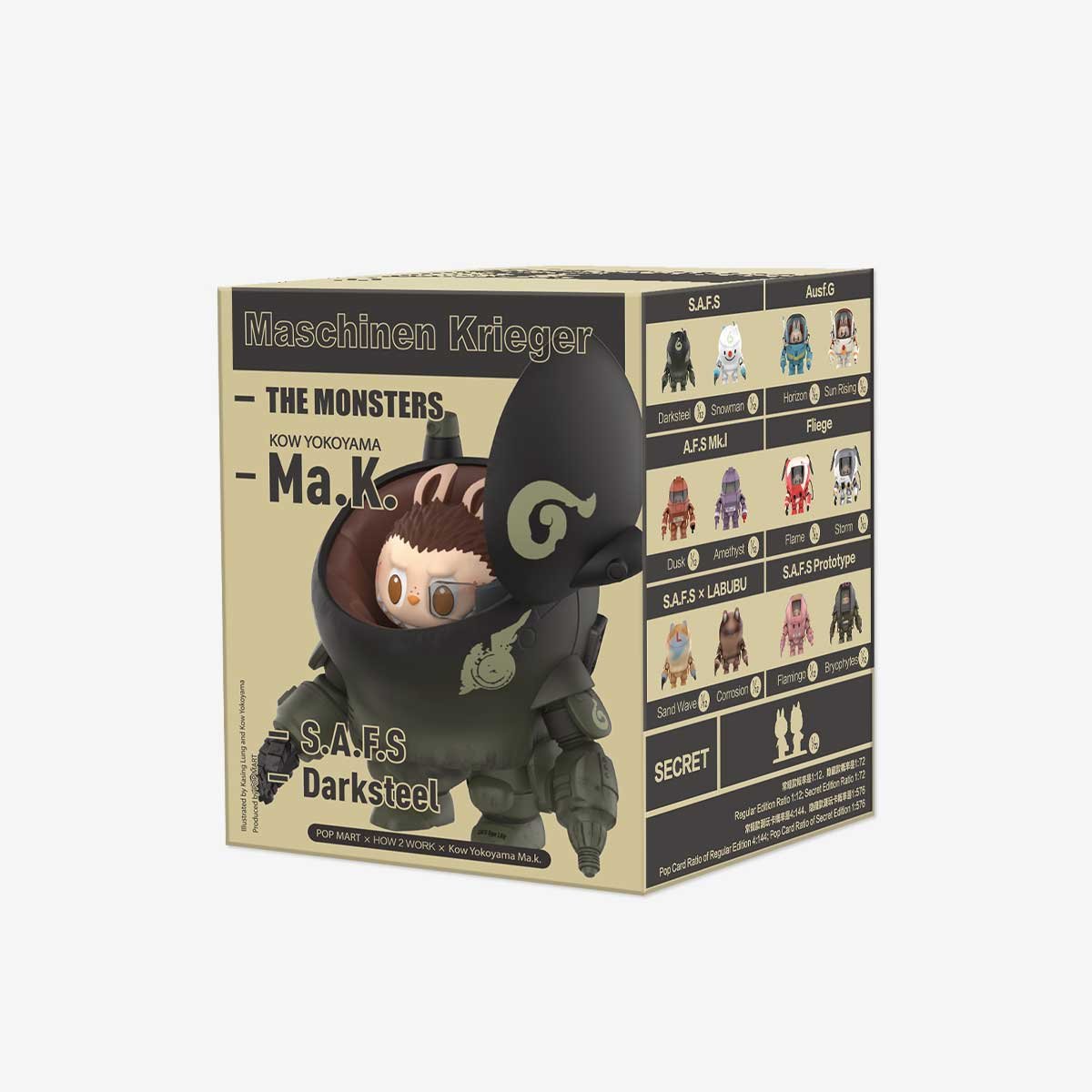 THE MONSTERS x Kow Yokoyama Ma.K.Series - POP MART Official