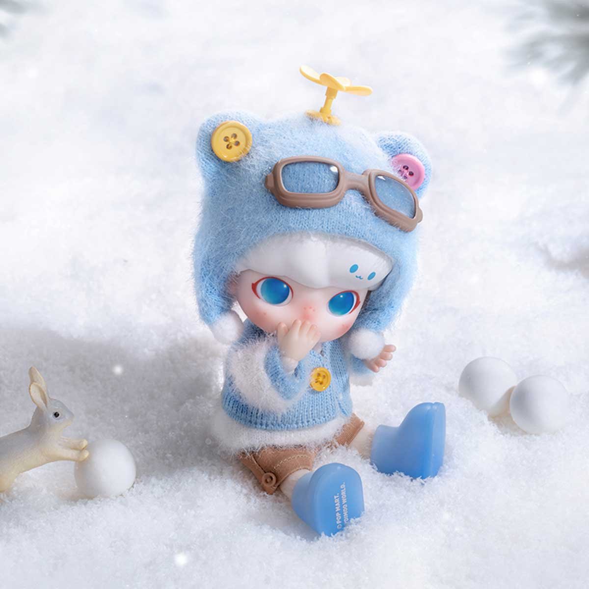 ◉ POP MART DIMOO Pilot Bear 美品 正規品 ◉ DIMOO Pilot Bear Action Figure | POP MART Official