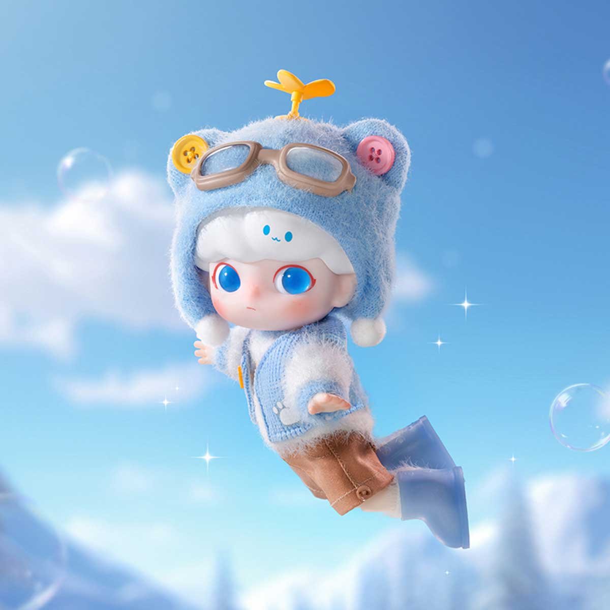 DIMOO Pilot Bear Action Figure | POP MART Official