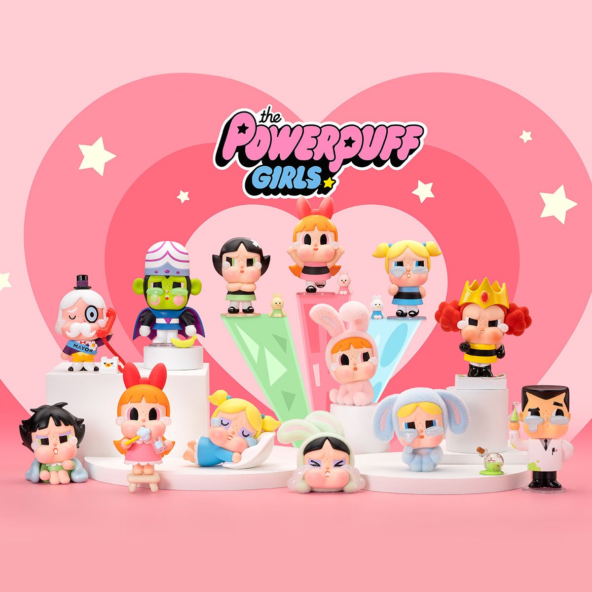 POPMART パワパフ× cry baby フィギュア CRYBABY × Powerpuff Girls Series Figures | POP MART Official