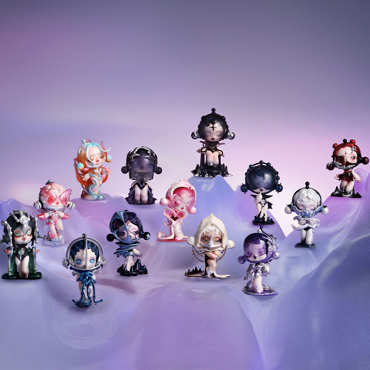 POPMART SKULLPANDA フィギュア SKULLPANDA The Sound Series Figures - POP MART Official