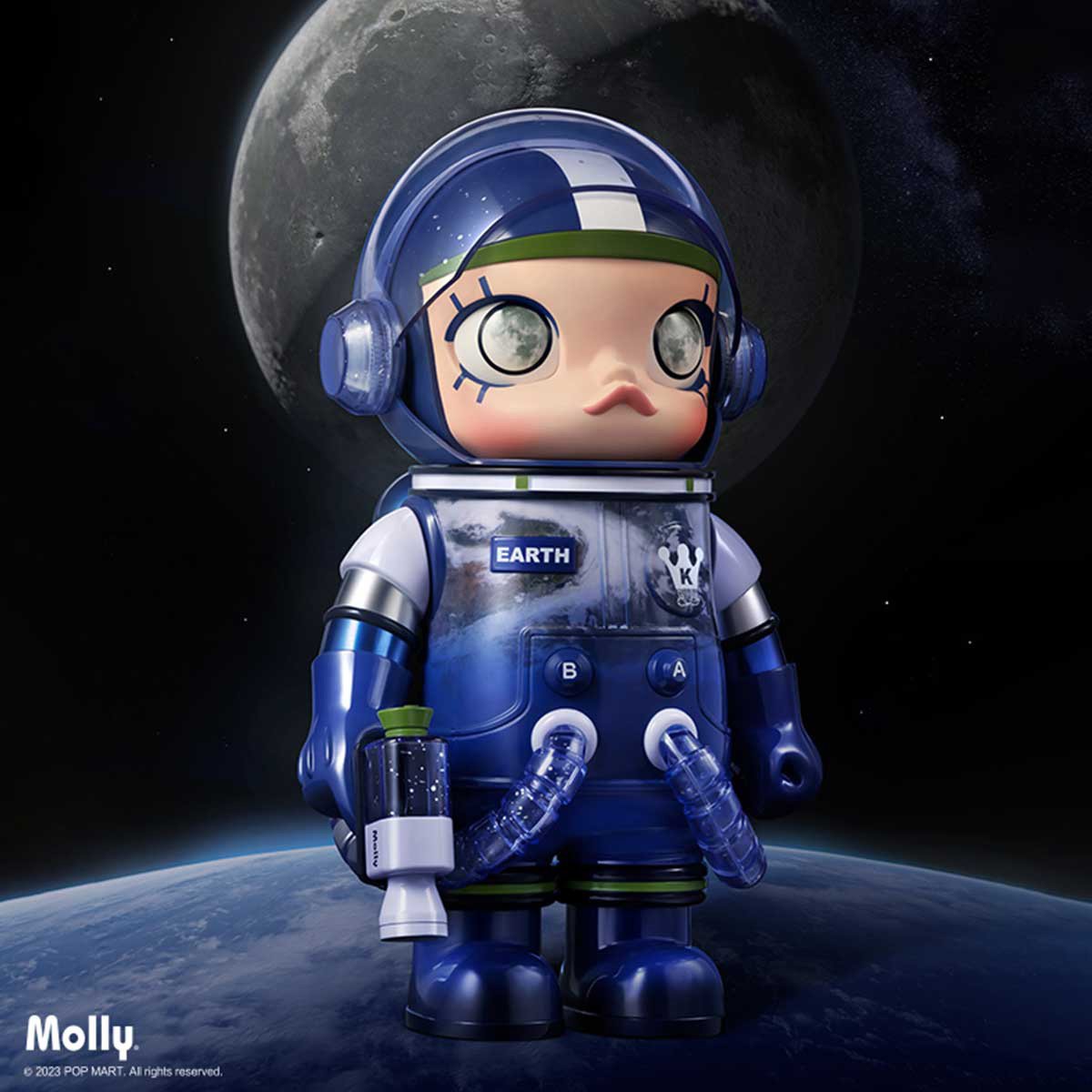 MEGA SPACE MOLLY 400% Planet Series Figures | POP MART Official