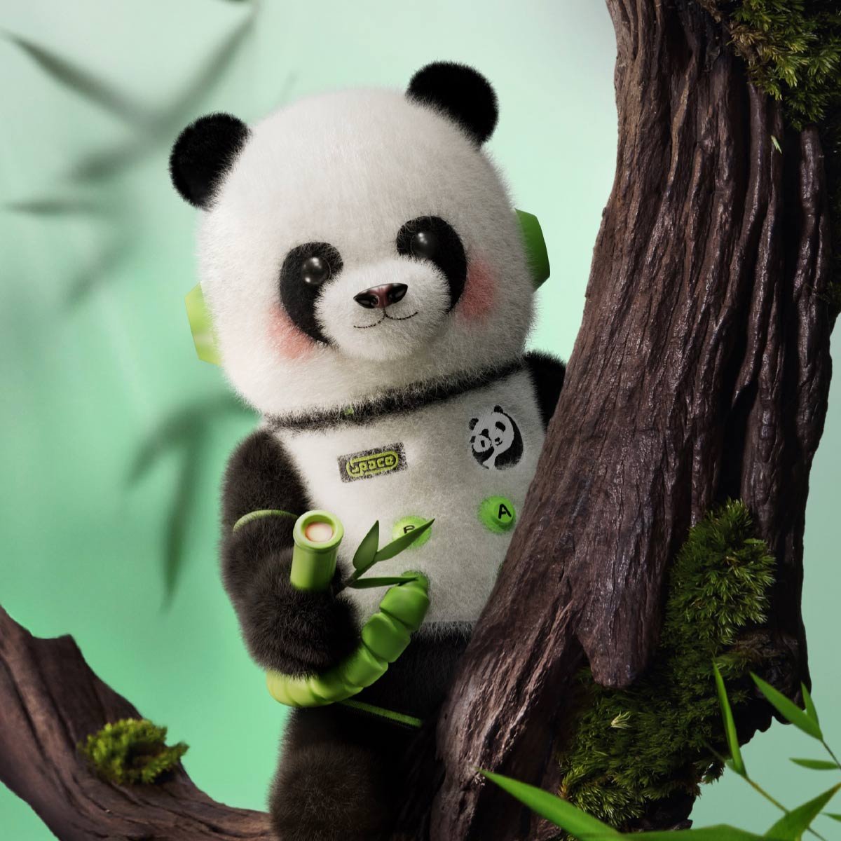 MEGA SPACE MOLLY 400% PANDA - POP MART Official