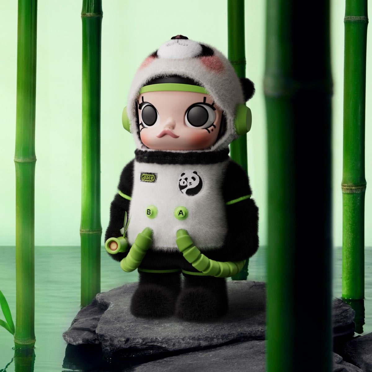 MEGA SPACE MOLLY 400% PANDA - POP MART Official