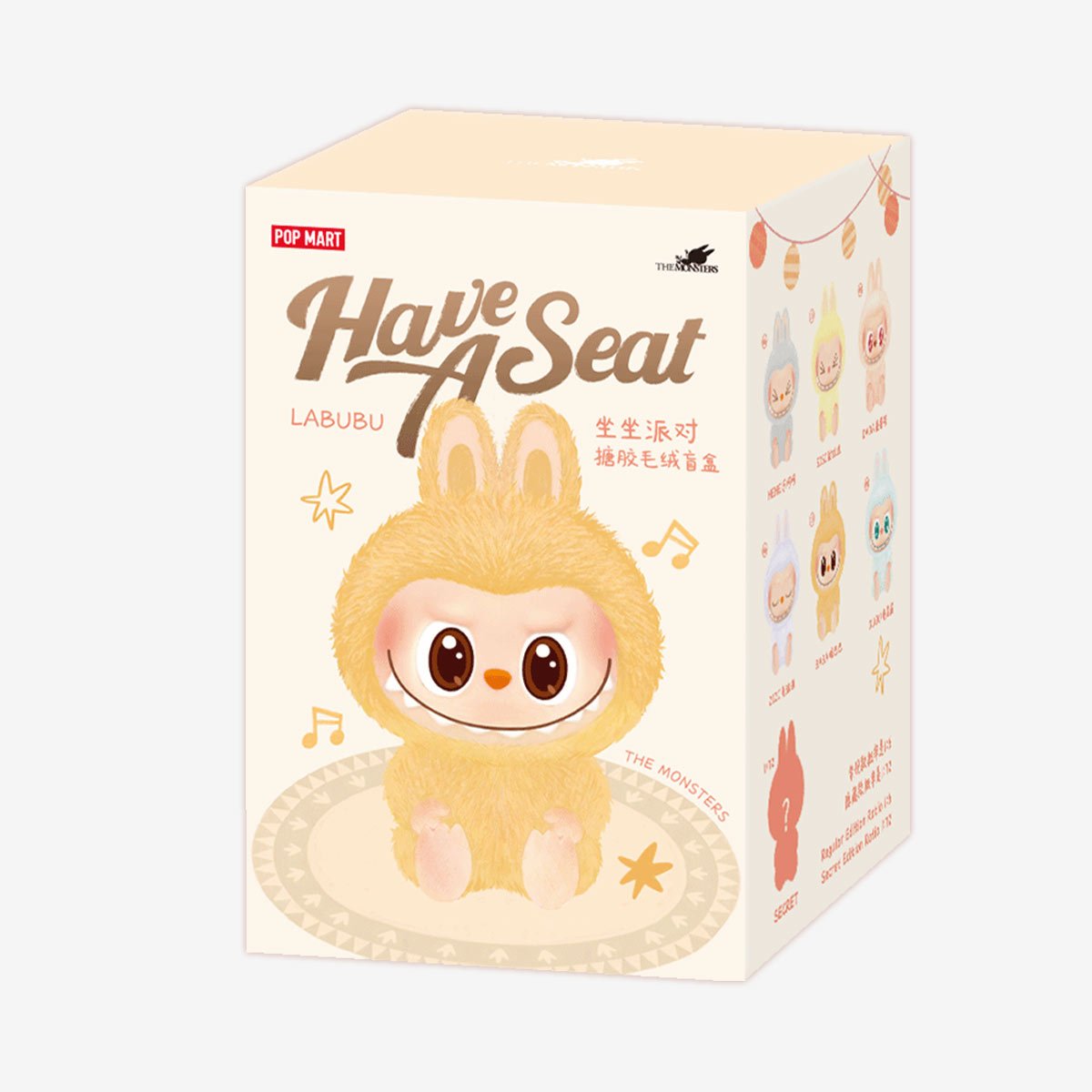 THE MONSTERS - Have a Seat Vinyl Plush Blind Box - POP MART Official