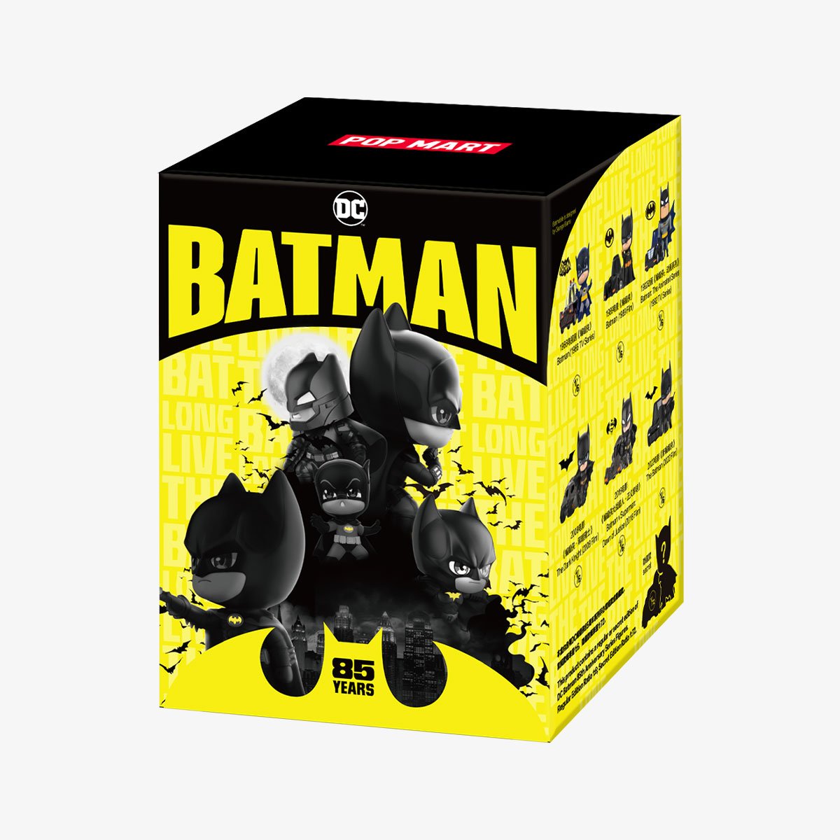 POP MART BATMAN 85周年記念 フィギュア 6種セット　箱無し DC Batman 85th Anniversary Series Figures | POP MART Official