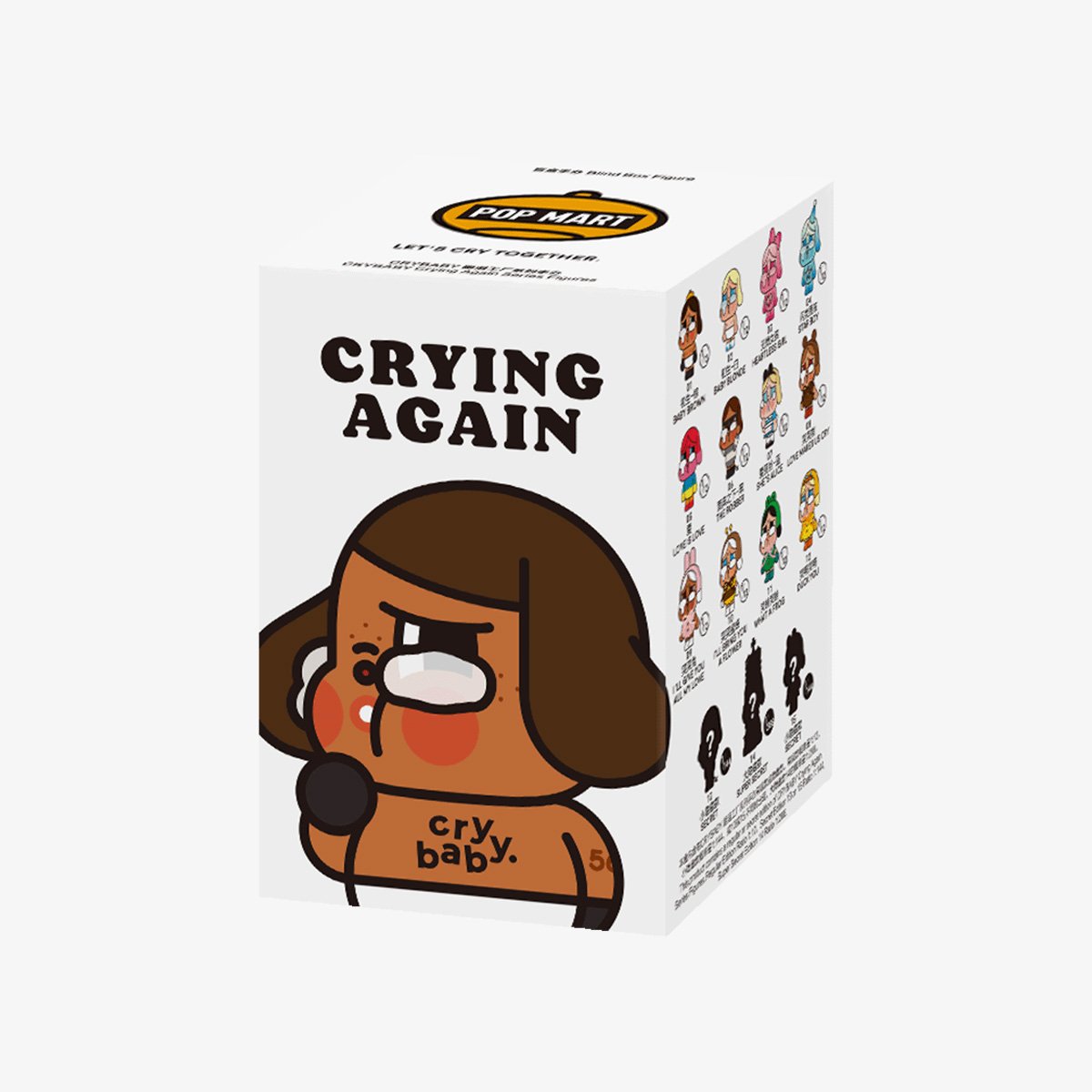 POP MART CRYBABY Crying Again スーパーシークレット CRYBABY 【公式